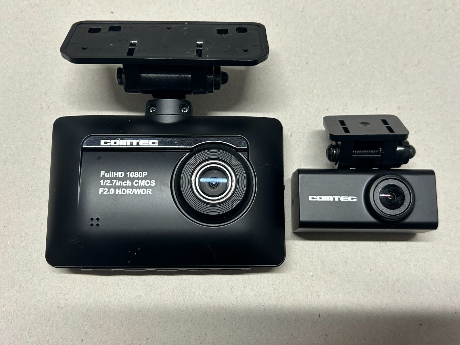 COMTEC コムテック ドライブレコーダー ZDR-015 GPS搭載 ドラレコ 前後