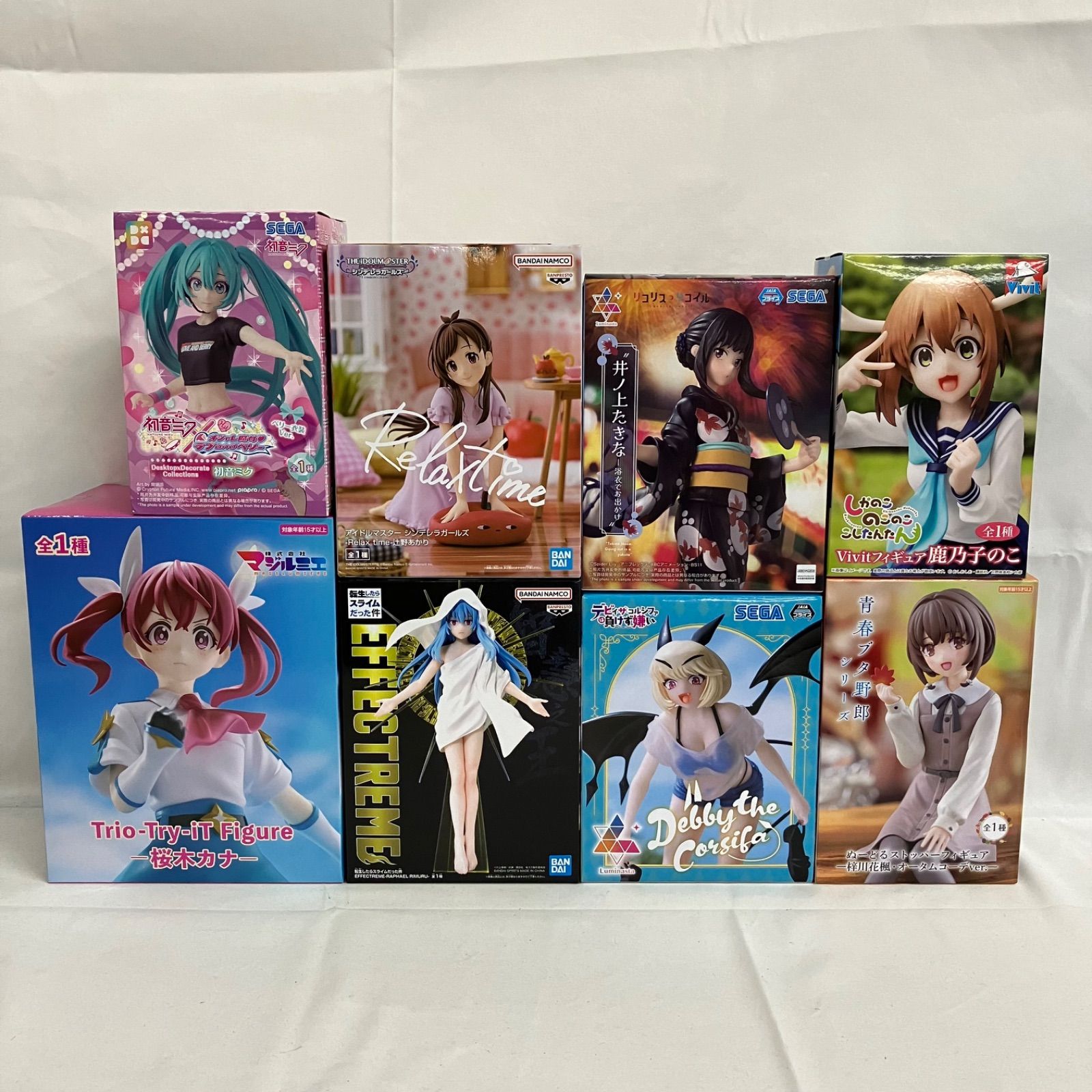 【新品未開封】美少女フィギュア　まとめ売り 未開封 美少女フィギュア まとめ売り 8個セット SFJ136 c107 - メルカリ