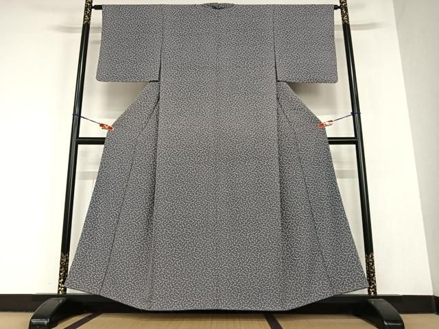 平和屋着物●上質な小紋 寄せ小紋柄 正絹 AABC5037zg