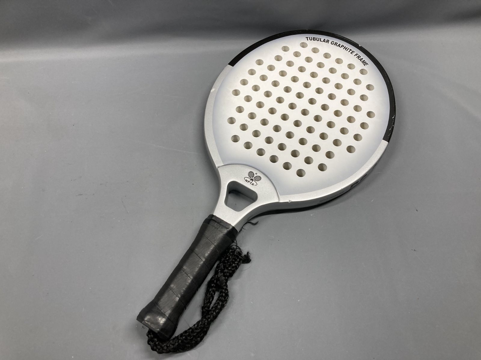 日本パドルテニス協会公認 ラケット PADDEX PS-202 NPTA シルバー