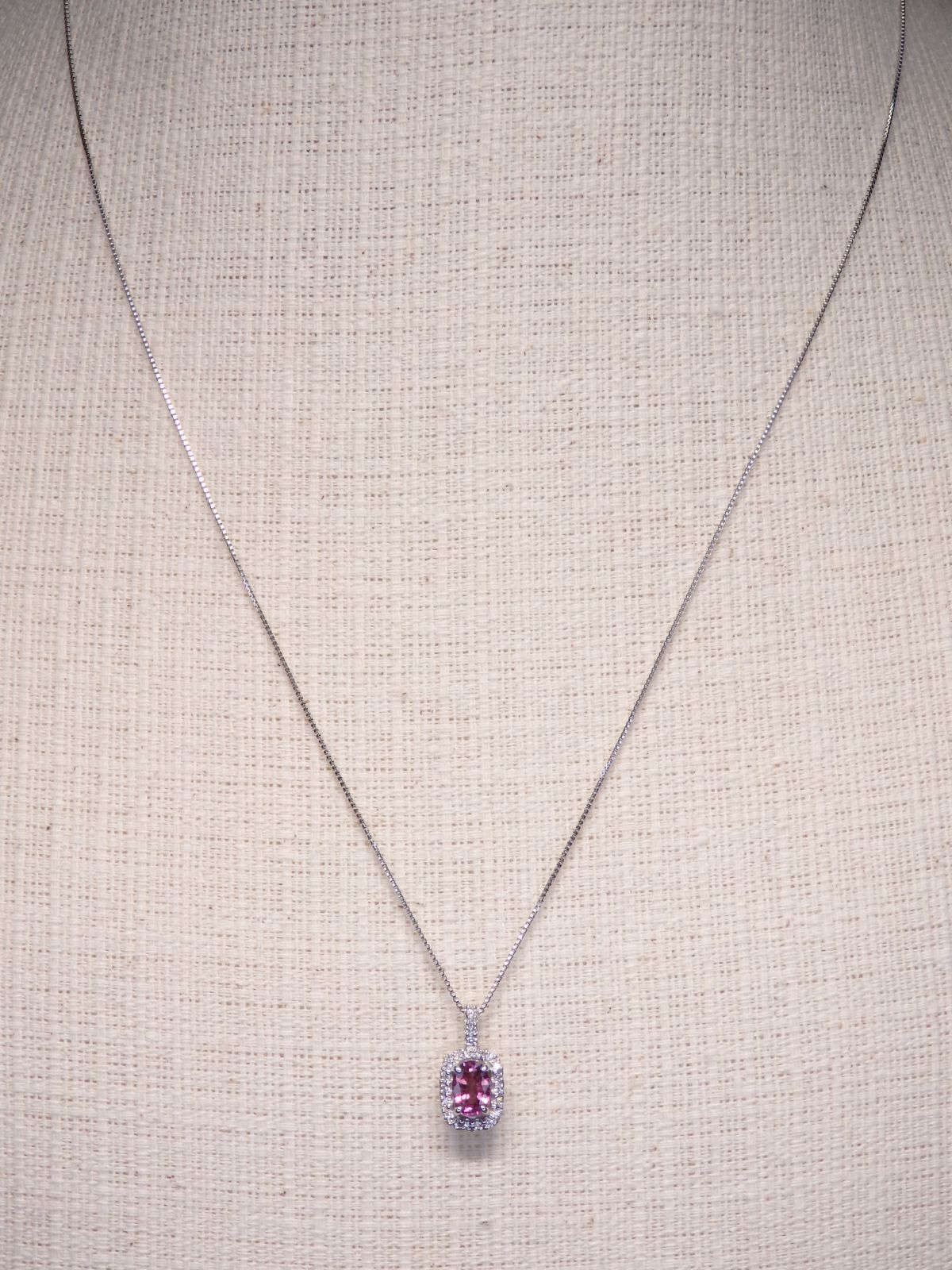 ファンシーカラーサファイア ペンダントTOP Z5901 0.637ct プラチナPt