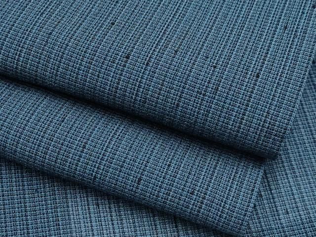 平和屋着物 上 夏物 男性 紗紬 色無地 鉄御納戸色地 CYAA3629s5