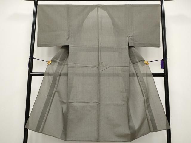 平和屋着物 上 夏物 男性 紗紬 色無地 樺茶色地 s 5