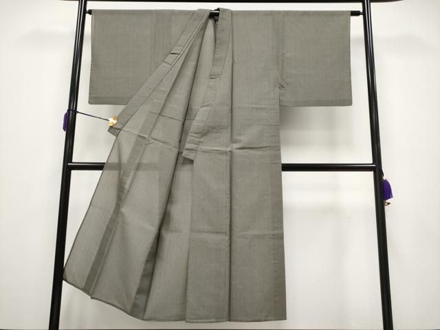 平和屋着物 上 夏物 男性 紗紬 色無地 樺茶色地 s 5