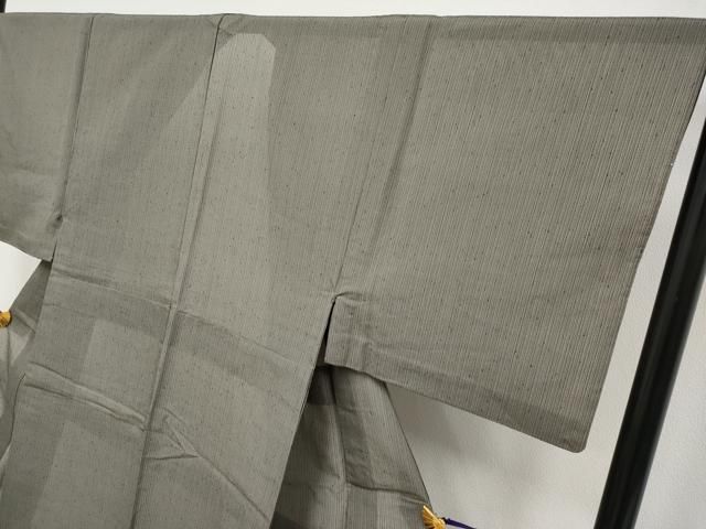 平和屋着物□極上 夏物 男性 紗紬 色無地 樺茶色地 逸品 CYAA3630s5 