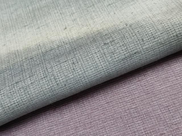 ロング丈 紬地