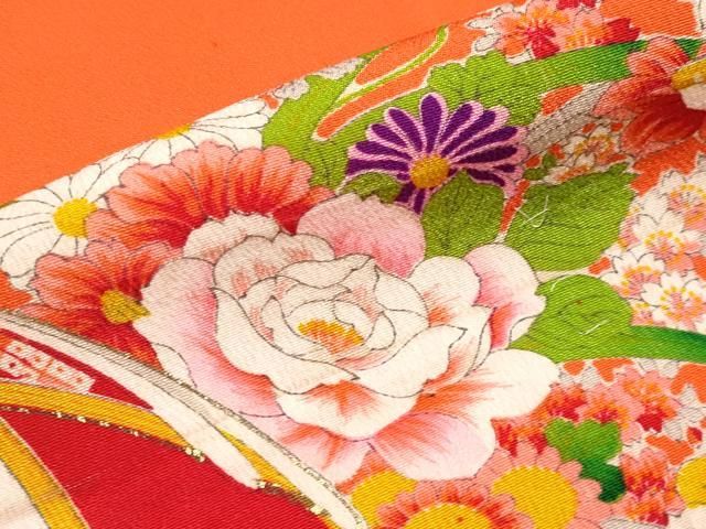 平和屋着物□極上 アンティーク 大正ロマン 七五三 女の子 3歳 祝着