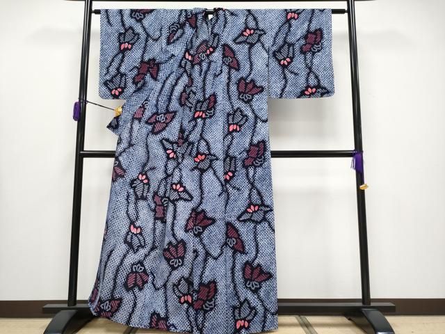 平和屋着物 上 夏物 浴衣 有松鳴海絞り 桐 綿 ♥ CYAA3661s5