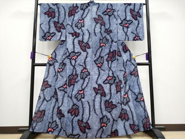 平和屋着物 上 夏物 浴衣 有松鳴海絞り 桐 綿 ♥ CYAA3661s5