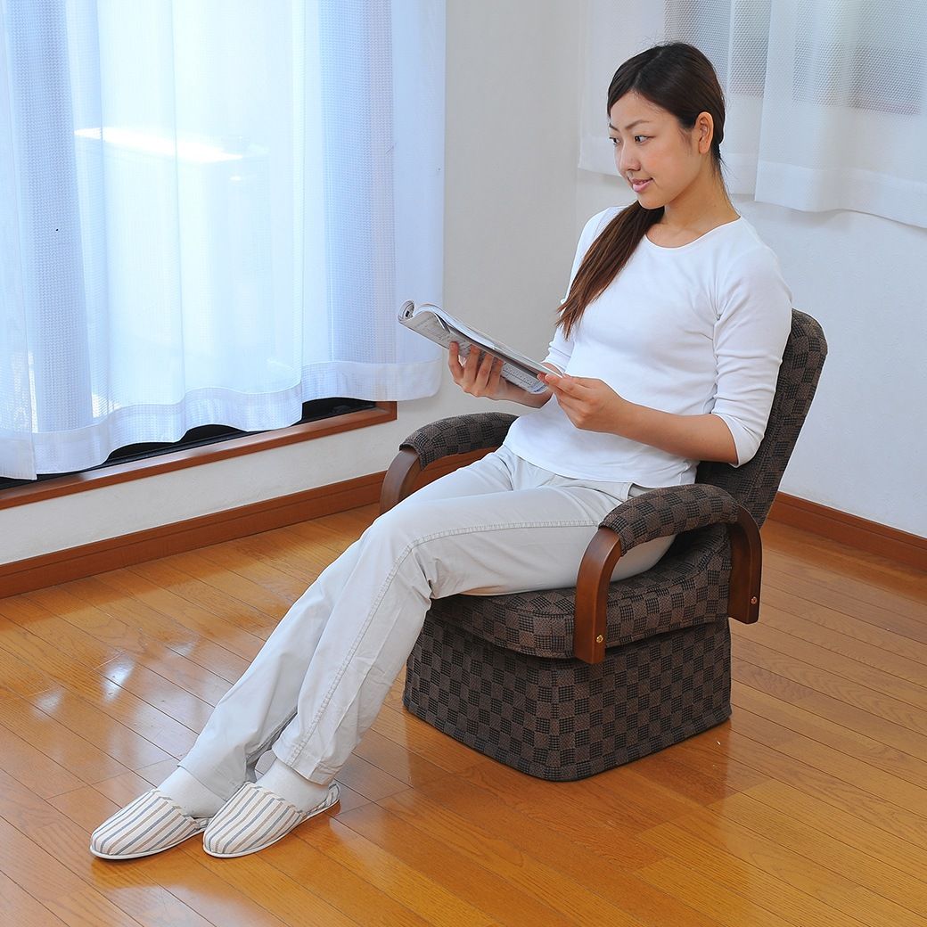 ハイタイプこたつ用高座椅子 1脚