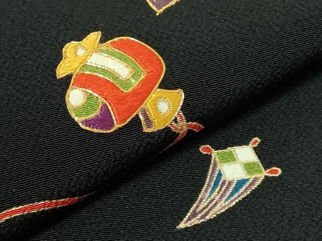 金糸 鬼しぼ縮緬