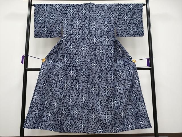 平和屋着物 上 夏物 浴衣 有松鳴海絞り 花菱文 綿 CYAA3671s5