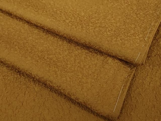 平和屋着物 上 色無地 土色 ♥ DZAB0778kh5