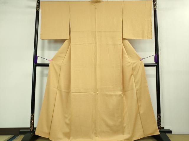平和屋着物 上 色無地 飴色 ♥ DZAB0779kh5