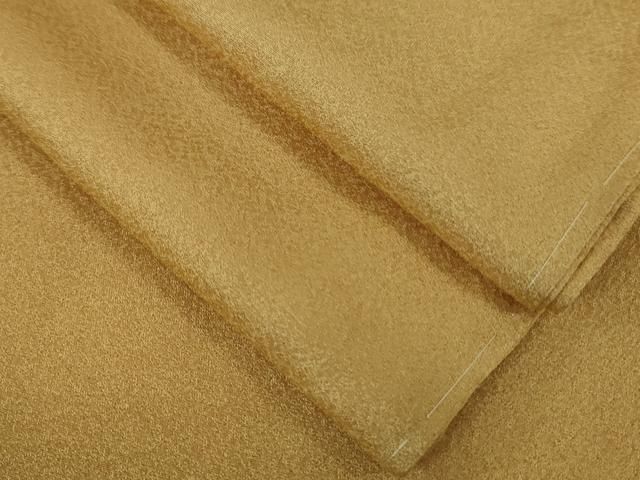 平和屋着物 上 色無地 飴色 kh 5