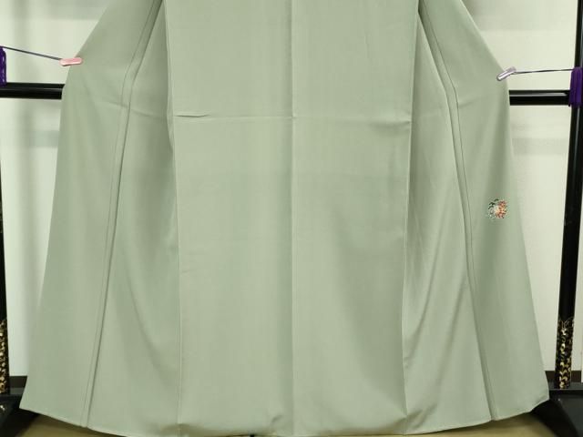 色無地 青磁鼠色