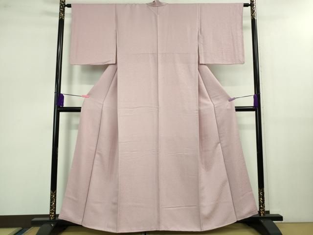 平和屋着物 上 色無地 撫子色 DZAB0791kh5