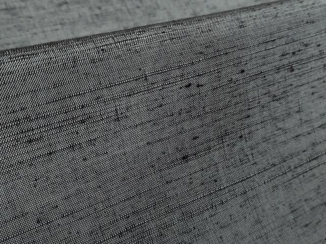 平和屋着物 上 男性 本場大島紬 藤紫色地 証紙付き ♥ kh 5