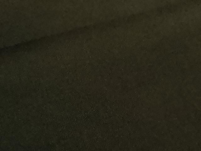 平和屋着物 上 男性 長羽織 紬地 色無地 黒紅色 羽裏 達磨 ♥ kh 5