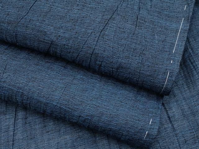 平和屋着物 上 夏物 男性 本場小千谷ちぢみ 色無地 藍鉄色地 麻 ♥ CYAA3688s5