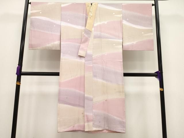 平和屋着物 上質な長襦袢 無双仕立て 霞地紋 暈し染め 半衿刺繍 CYAA3697s5