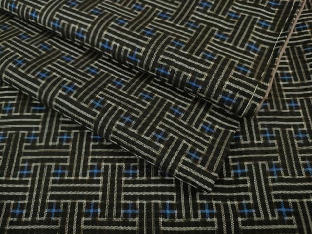 平和屋着物□希少 本場大島紬 龍郷絣 秋名バラ 逸品 DZAB1157kh5