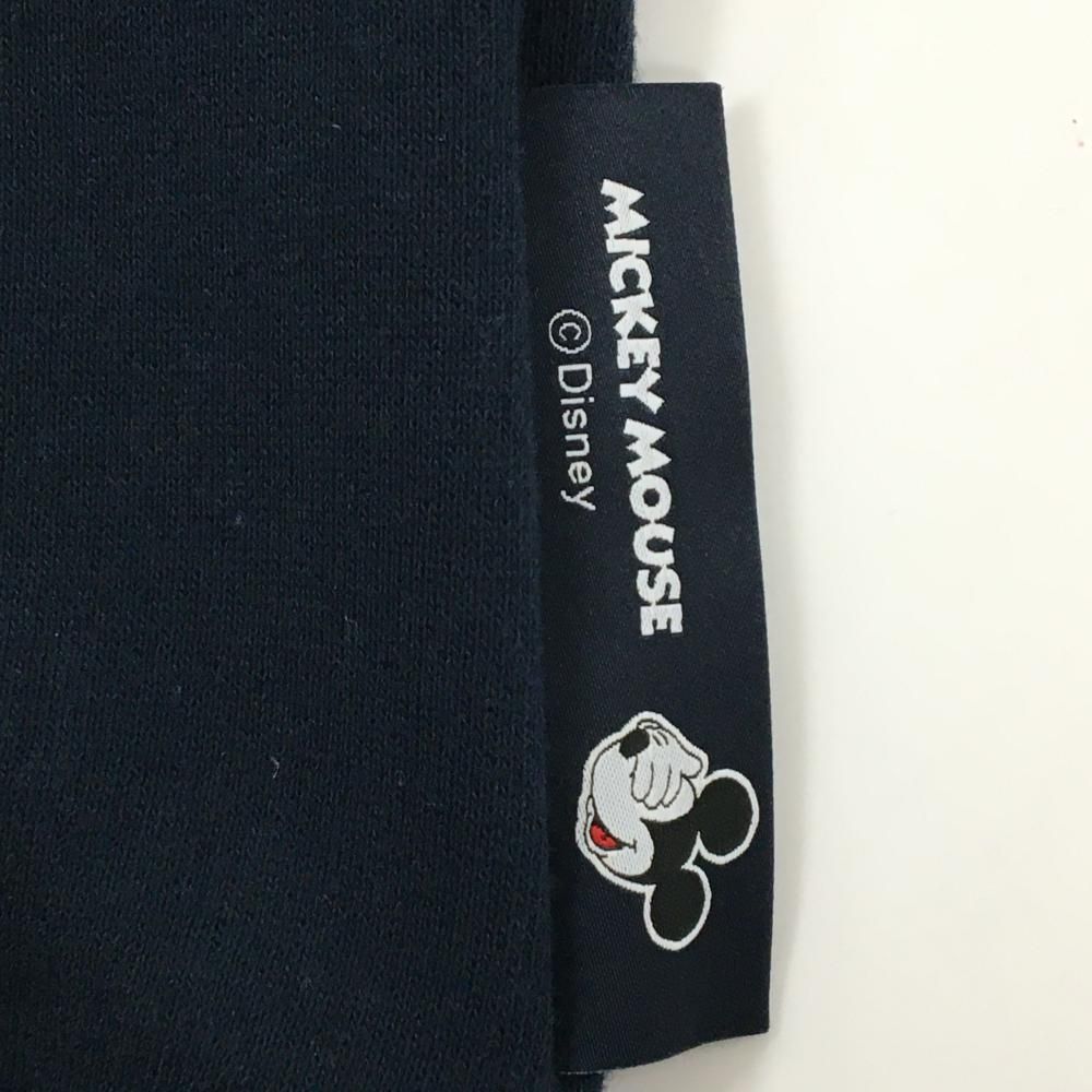 袖ミッキー 裏起毛