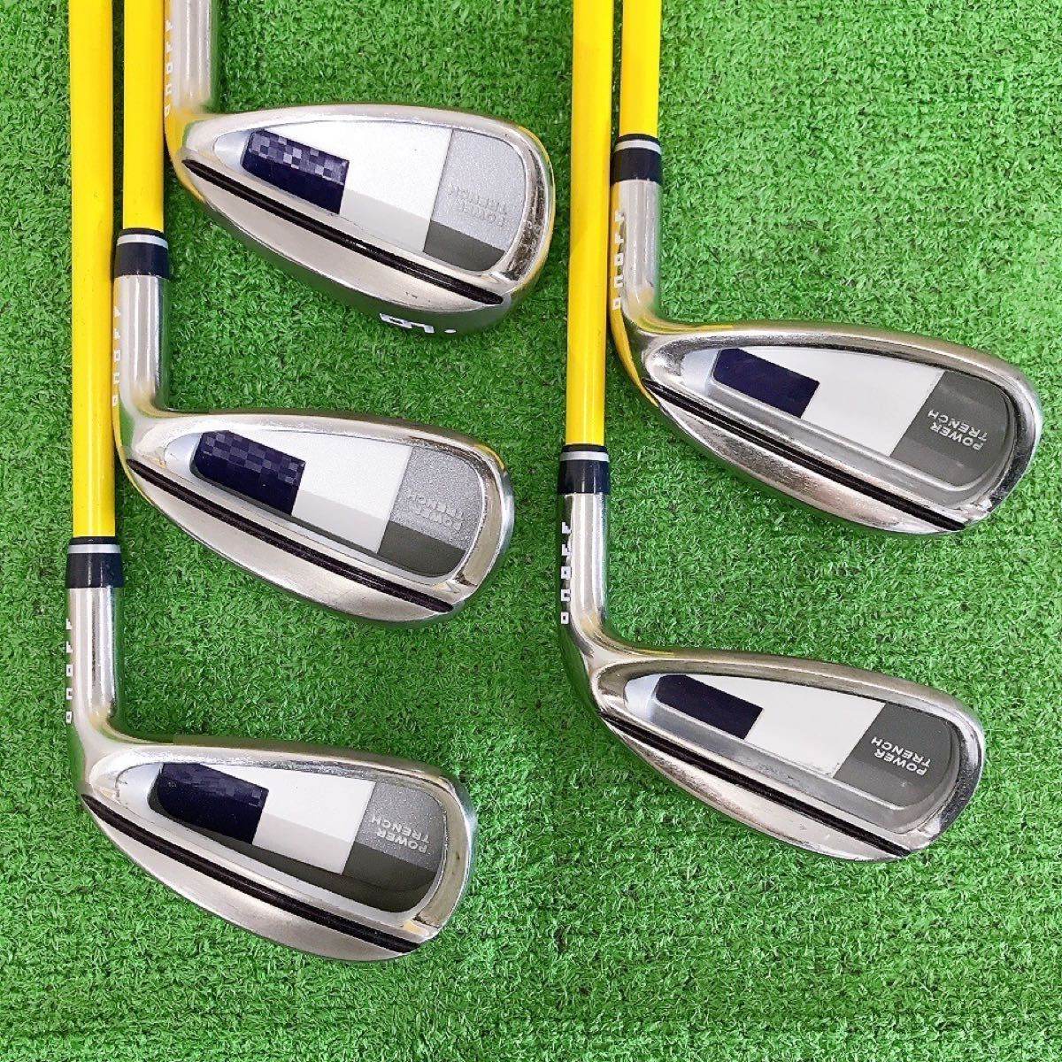 チ90 オノフレディ 2018 5本レディースアイアンセット L LP-418 I イエローカスタム ONOFF LADY女性用