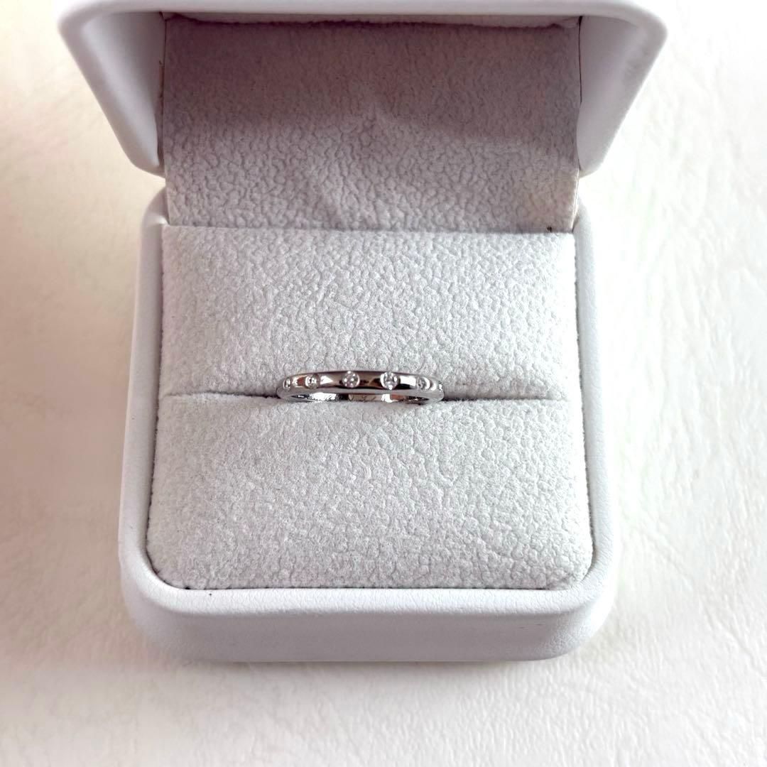 274☆ブルガリ Pt950 ダイヤモンド 7P リング 約6号 - メルカリ