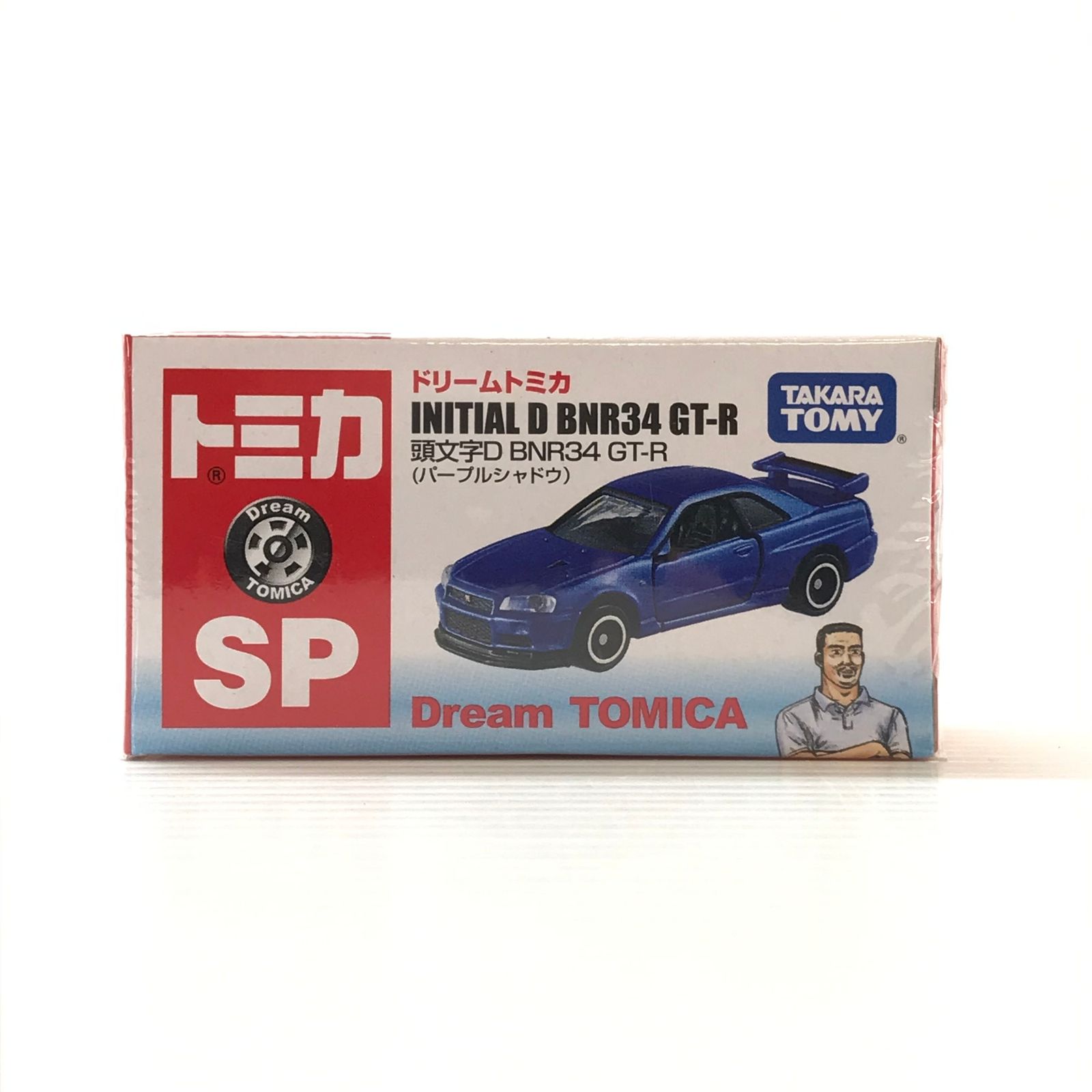 ○ TAKARA TOMY おもちゃ 1/62 頭文字D BNR34 GT-R(パープルシャドウ