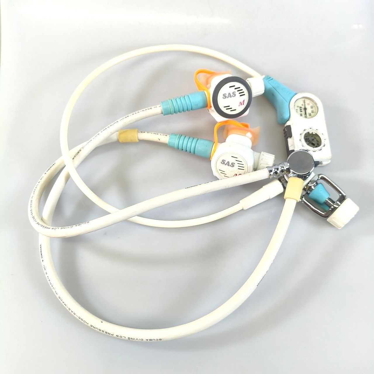 OH済 SAS NEOR レギュレーター ファースト セカンド オクトパス ゲージセット REG-251027B