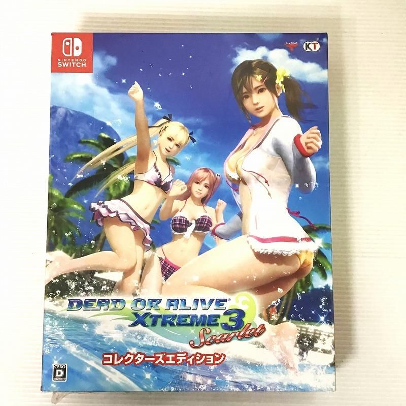 KOEI TECMO コーエーテクモゲームス ゲームソフト DEAD OR ALIVE Xtreme3 Scarlet コレクターズエディション