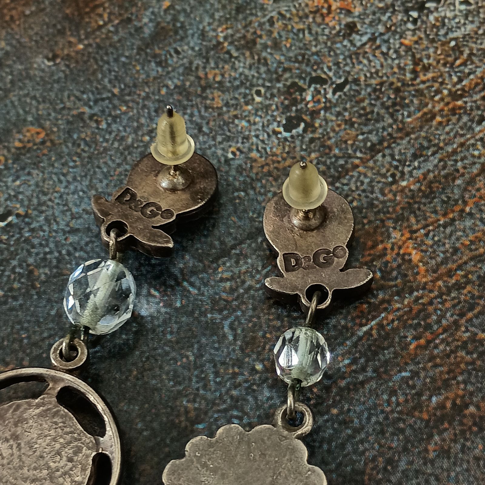D&G ドルチェ＆ガッバーナ ピアス 両耳 レディース シルバー 