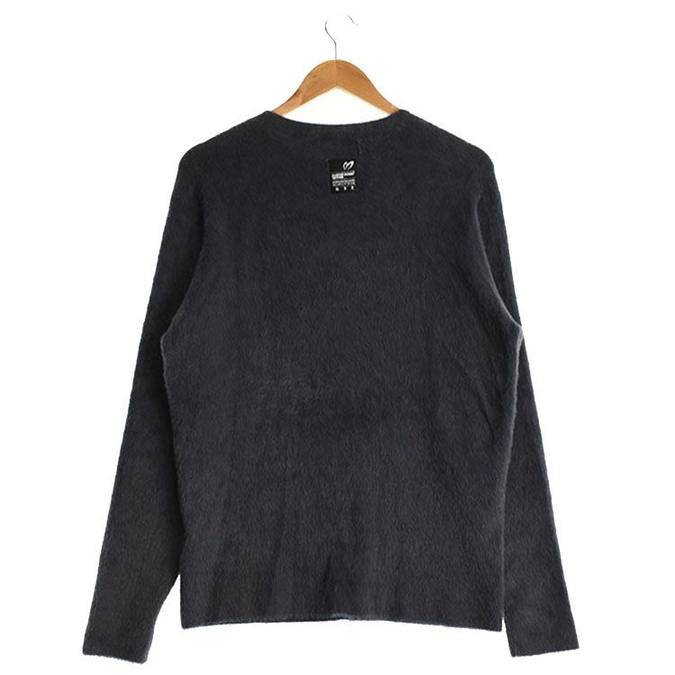 MARK & LONA ダークグレー タートルネックニット