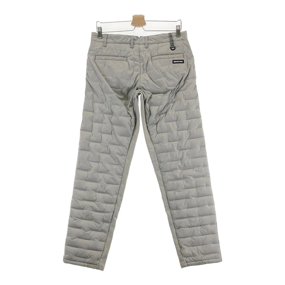 BRIEFING グレー ジョガーパンツ ゴルフ BRIEFING グレー メンズパンツ