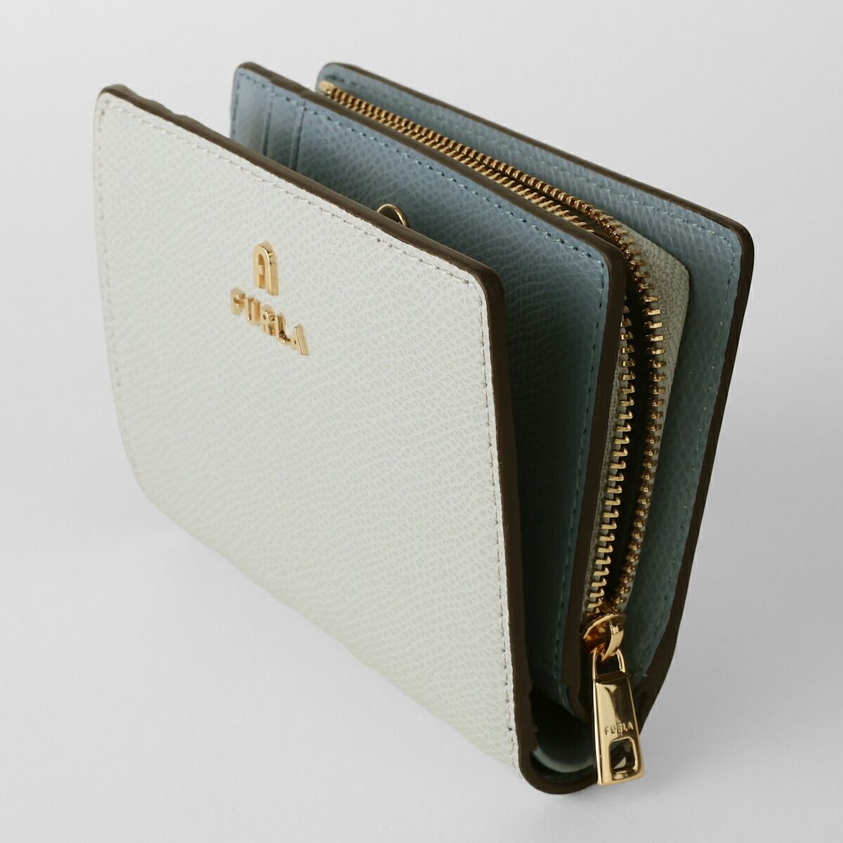 新品 フルラ FURLA 2つ折り財布 カメリア コンパクトウォレット S クリスタッロ/セレスティアル フルラ FURLA 2つ折り財布 カメリア コンパクトウォレット S WP00304