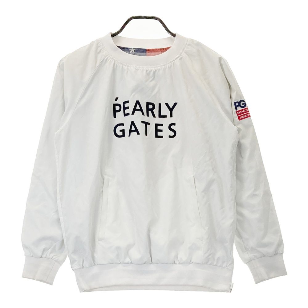 サイズ 1 PEARLY GATES パーリーゲイツ スニードジャック 蓄熱 ナイロンブルゾン 総柄 ホワイト系 240101547379 ゴルフウェア レディース ストスト