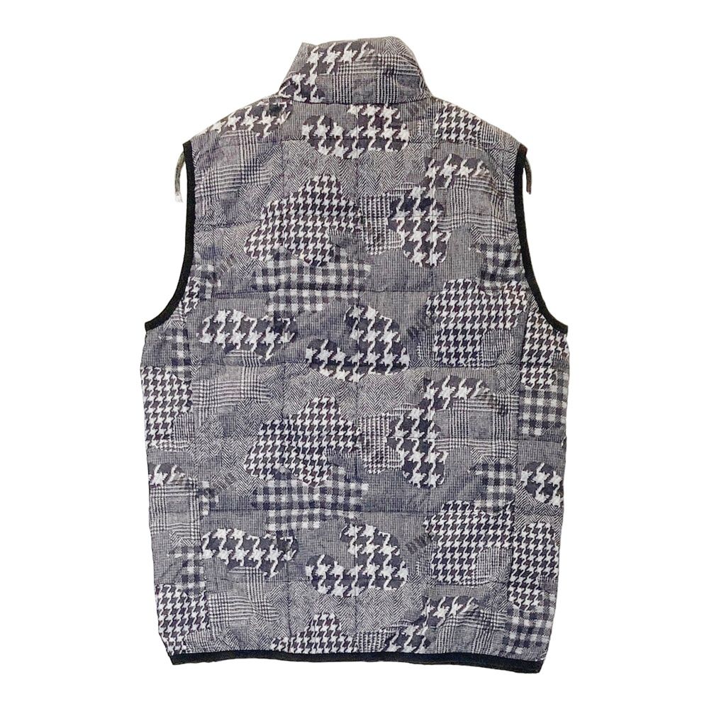 サイズ 2 DANCE WITH DRAGON ダンスウィズドラゴン ダウンベスト 総柄 ブラック系 240101549438 ゴルフウェア レディース ストスト