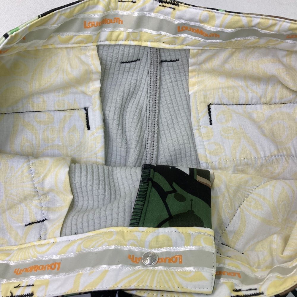 ロングパンツ アーミーゴルフ柄