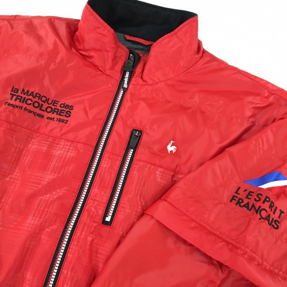 ルコックスポルティフゴルフle coq 2WAY中綿ジャケット 中綿ベスト L