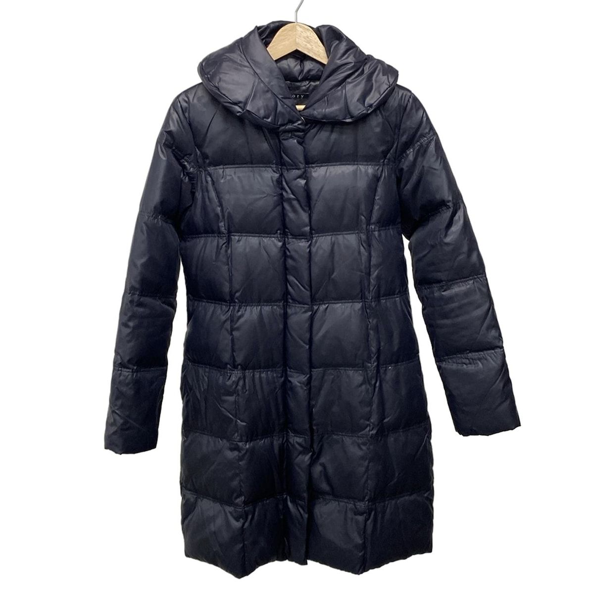 新品！Theory ダウン裏地 theory(セオリー) ダウンコート サイズ2 S レディース - ダーク