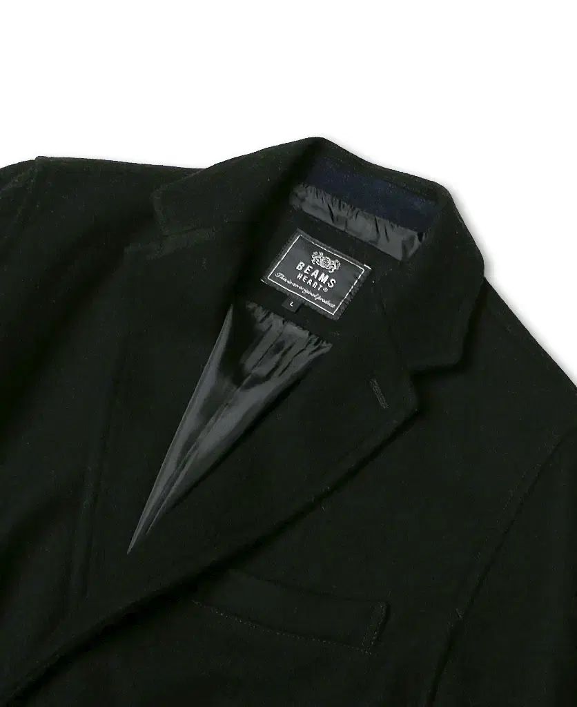 割引 ビームス ハート BEAMS Heart ブラック ウール スタンダード Single コート