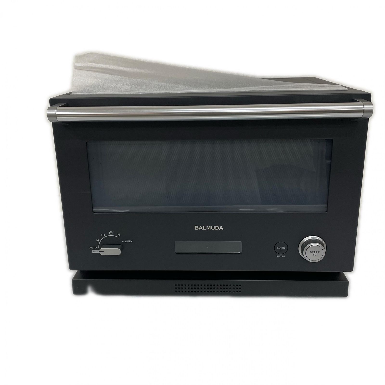 BALMUDA バルミューダ オーブンレンジ K04A-BK 電子レンジ オーブン ブラック 動⚪︎