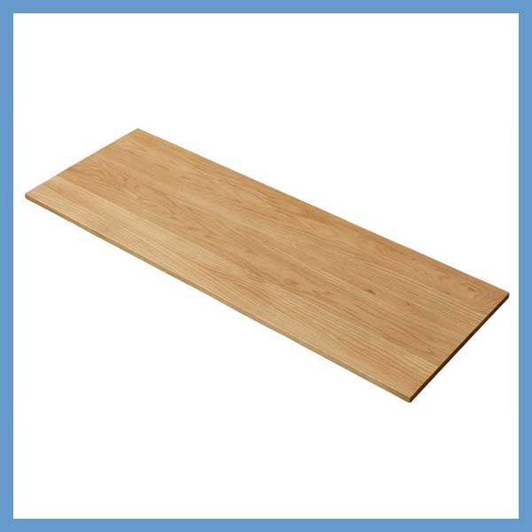 天然木 オーク のデスク カウンターテーブル天板120 W120×D45×H3cm No.261