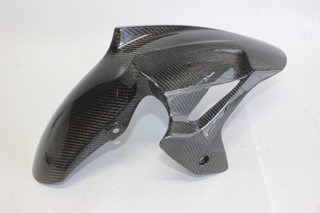 訳あり品 Ninja400 Ninja250 2018- Z250 Z400 2018- フロントフェンダー カーボン