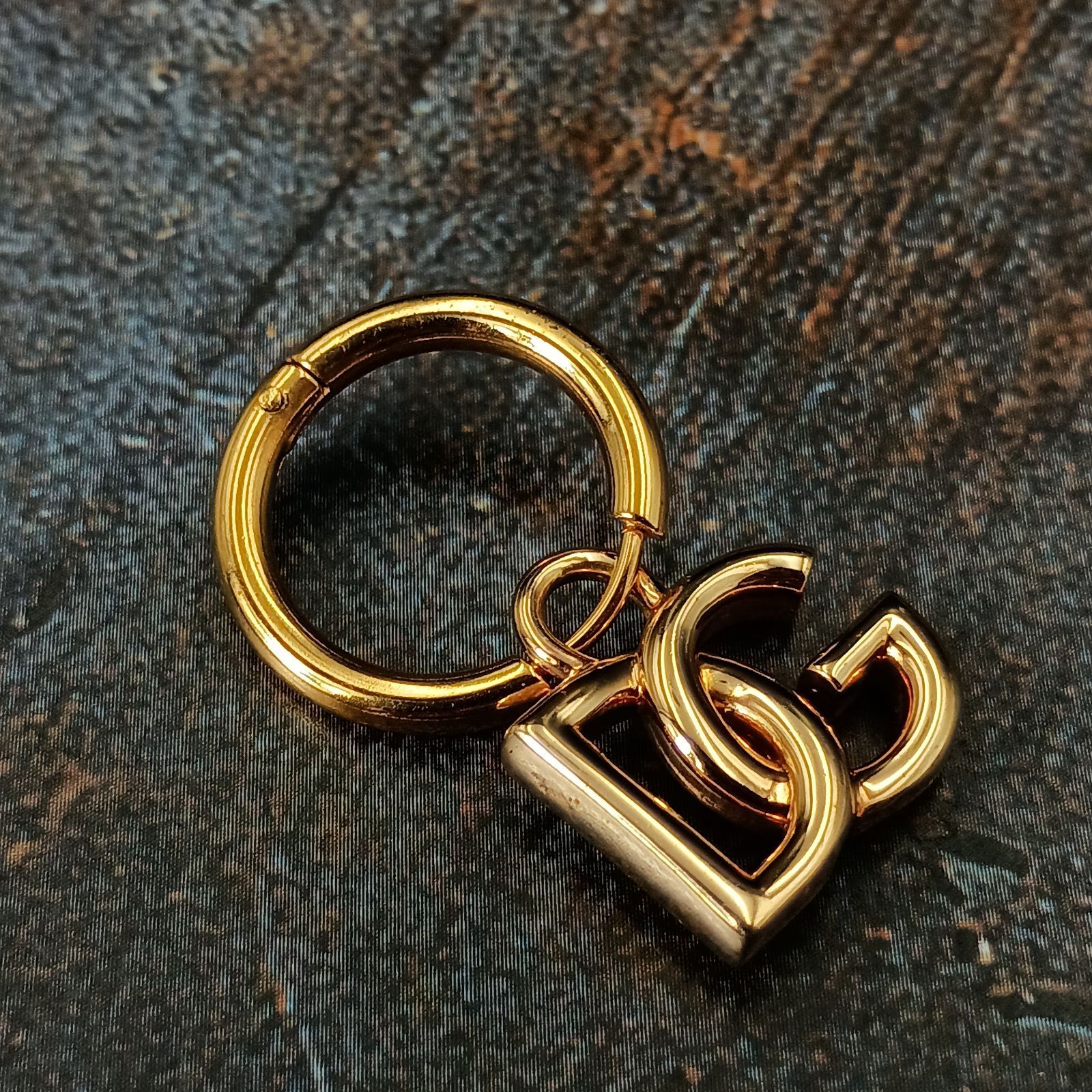 Dolce-Gabbana DGロゴ ピアス 片耳 ドルガバ ドルチェアンドガッバーナ ゴールド