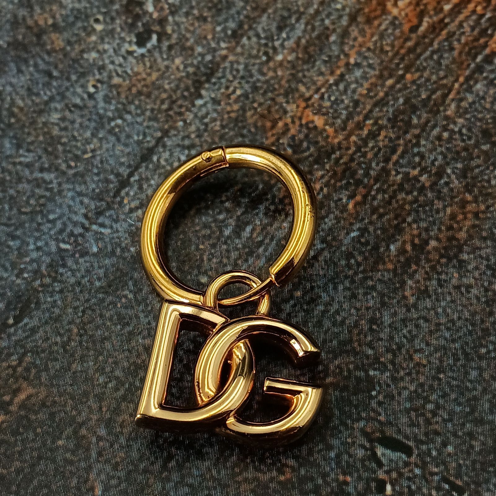 Dolce-Gabbana DGロゴ ピアス 片耳 ドルガバ ドルチェアンドガッバーナ ゴールド