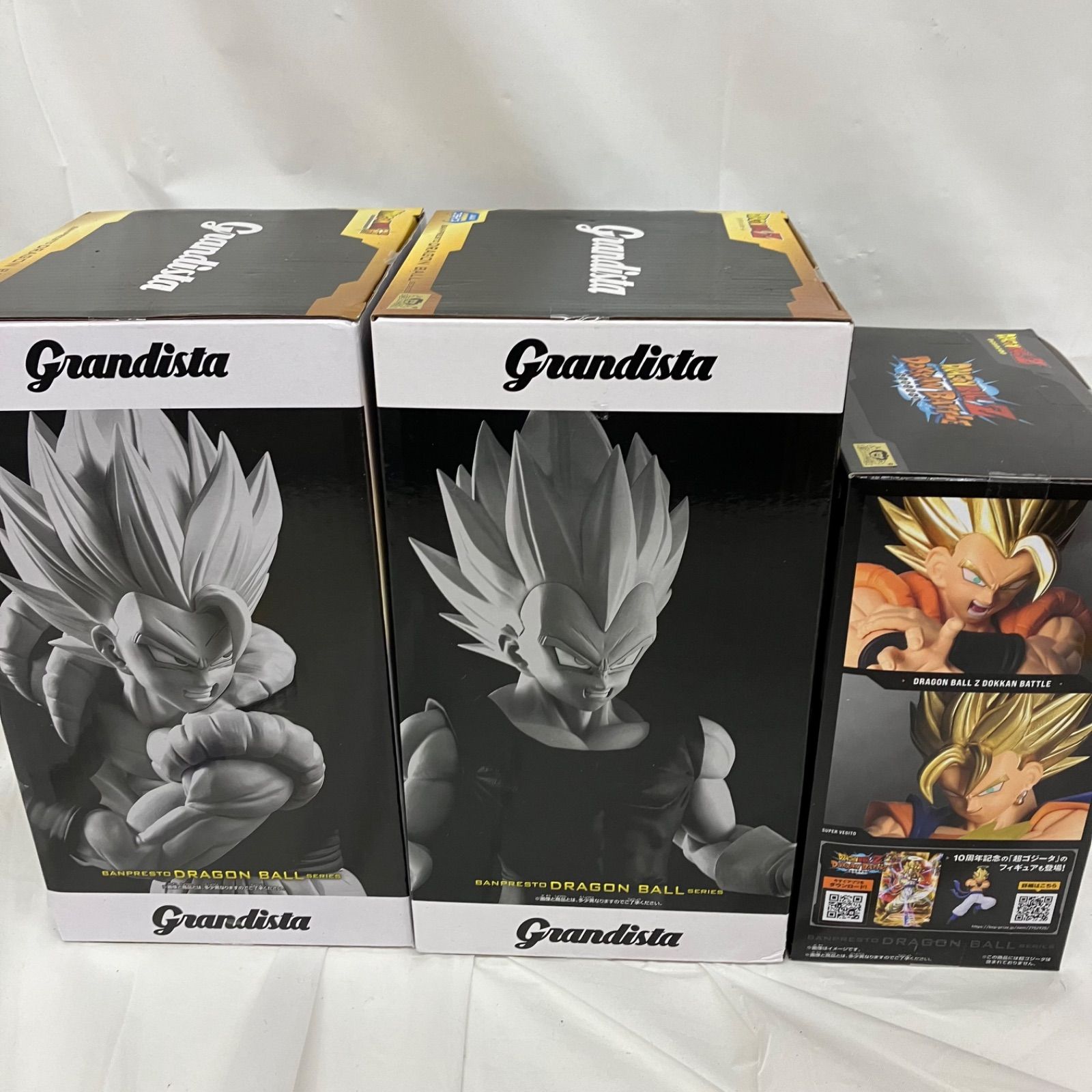未開封 Grandista ドラゴンボール ゴジータ ベジータ 10TH ANNIVERSARY