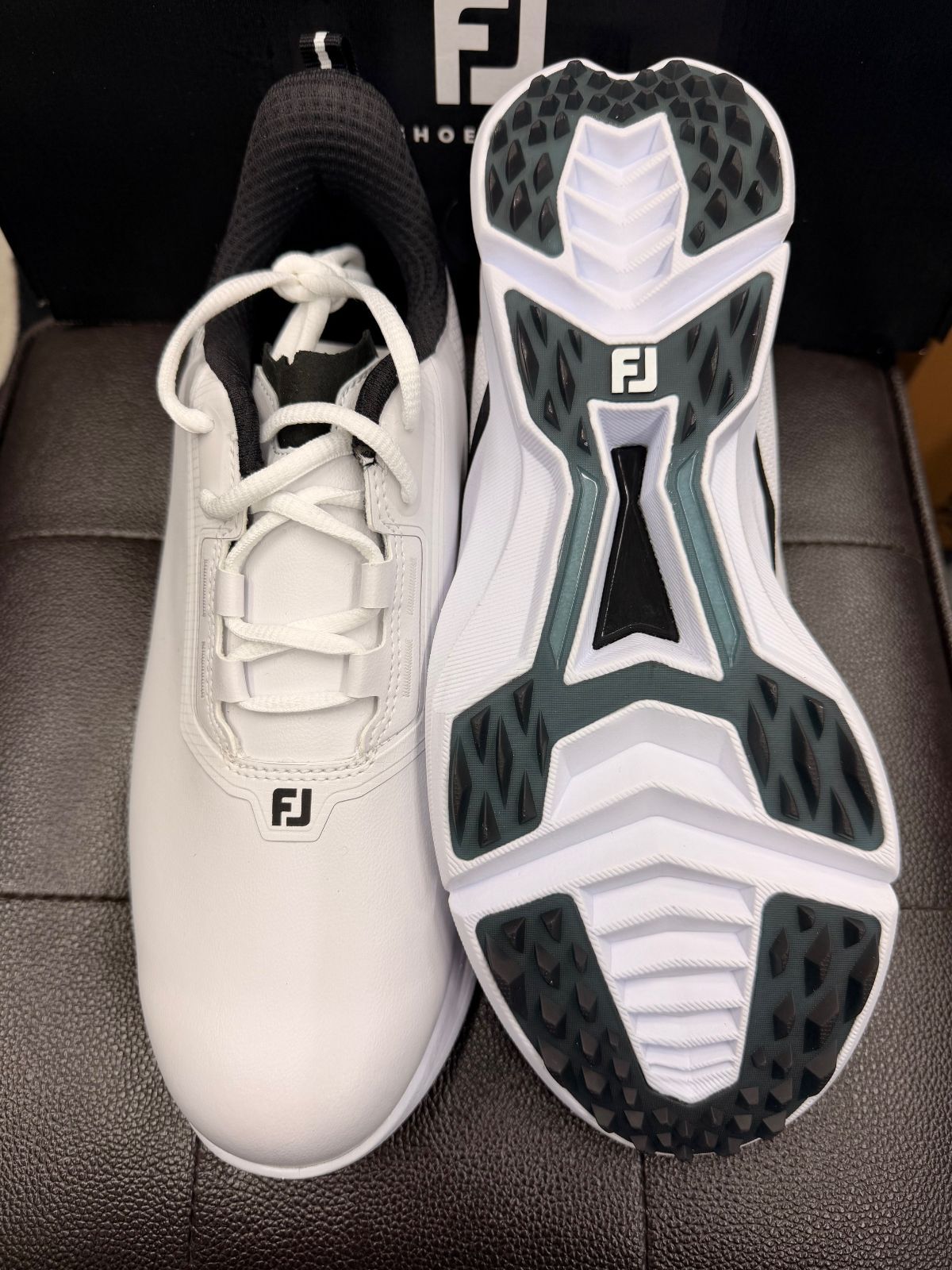 ♥品 フットジョイ MEN S FJ フューエル LACED ゴルフシューズ スパイクレス メンズ 55419 靴 FOOTJOY 葛西店