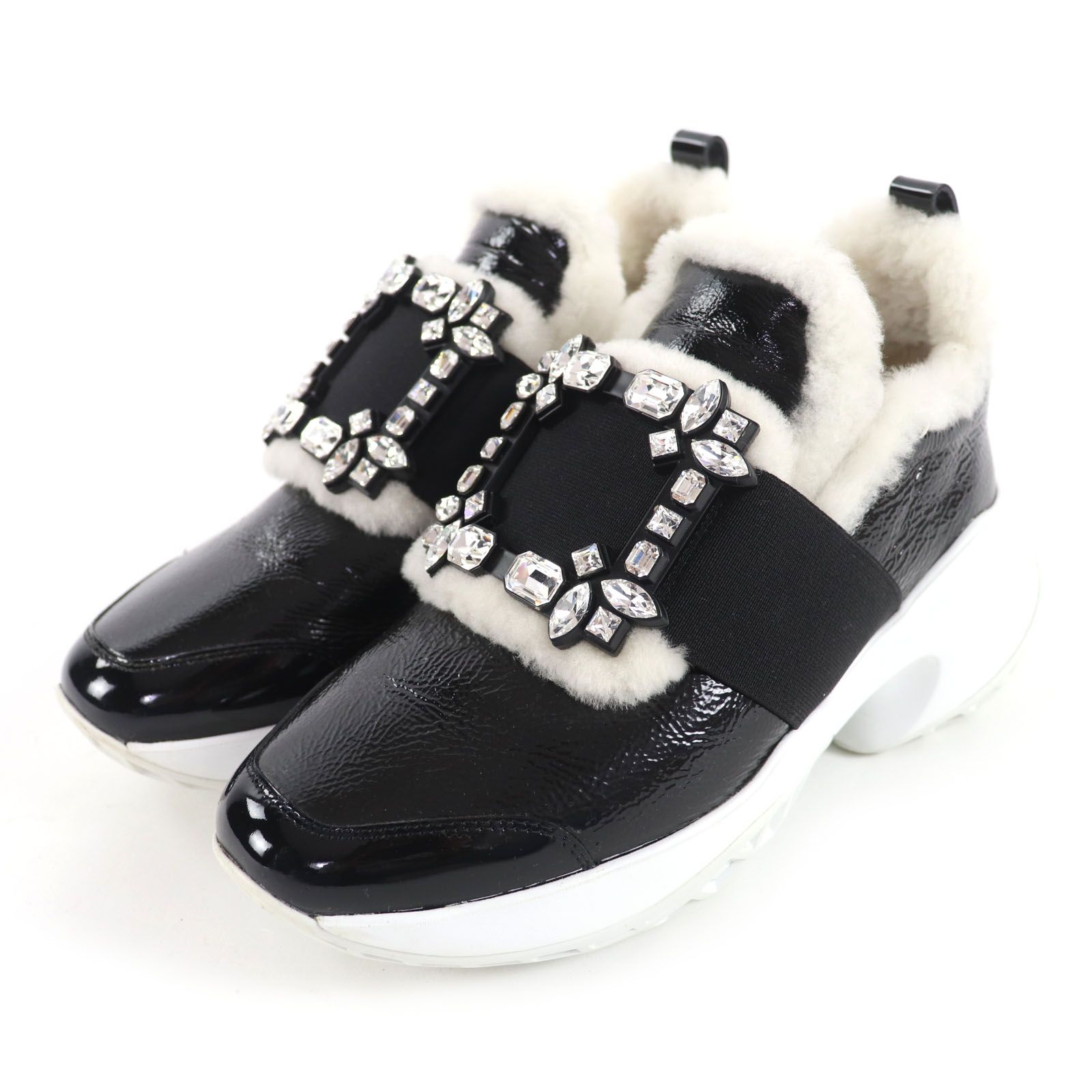 ロジェヴィヴィエ ヴィヴラン ブラック 36.5 Roger Vivier/ロジェ